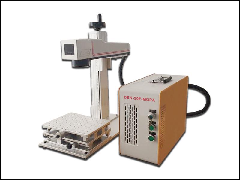 Hot sale color fiber laser marking machine for SS