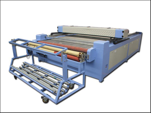 Auto feeding fabric co2 laser cutting machine for sale