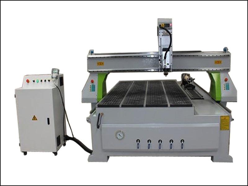 Cnc router with rotary for woodworking manufacturer 