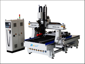 Dekcel cnc router 4 axis manufacturer 1325