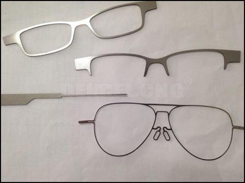 Application of cnc nonmetal laser cutting machine in glasses industry