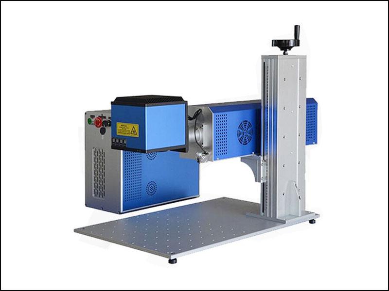 Portable co2 laser marking machine for nonmetal material