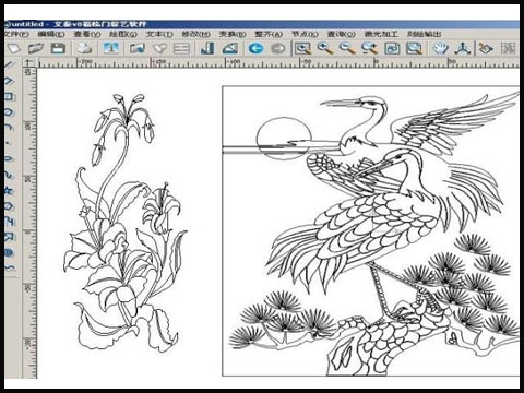 The Common used engraving software for cnc router for wood engraving industry