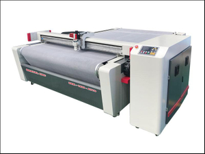 Auto Feeding Conveyor Fabric Oscillating knife Cutter Plotter Machine