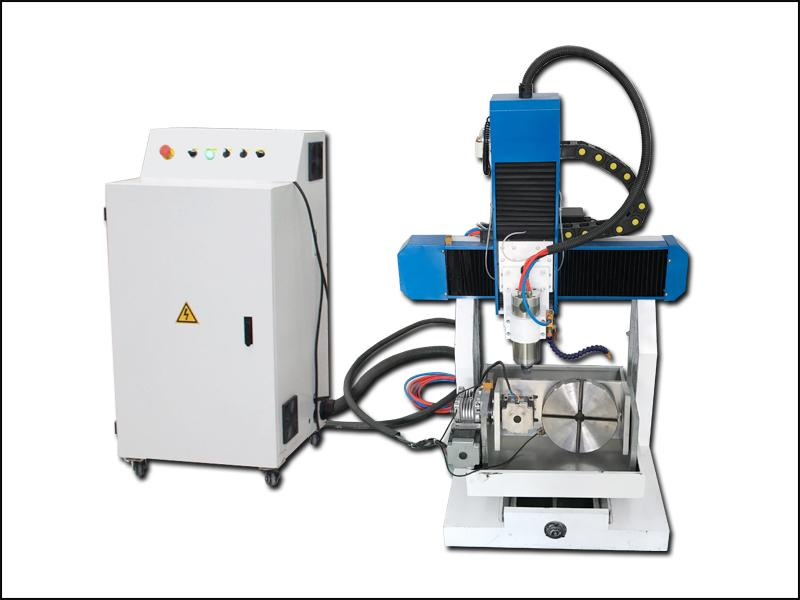 Mini 5 axis aluminium metal mold milling engraving router machine from
