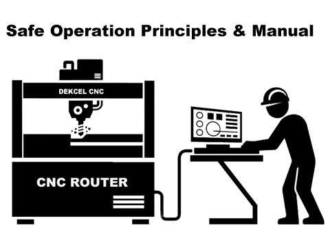 Dekcel cnc engraver router machine operation principles and manual