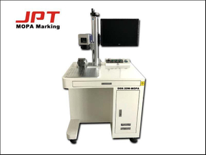 JPT MOPA Depth Color Plastic Laser Marking Machine for 304 Stainless Steel