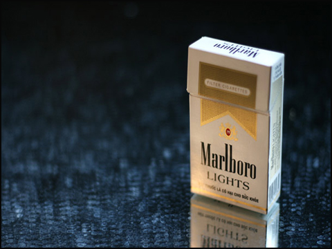  Cigarette paper packets marked by Quality cnc co2 laser marker in China