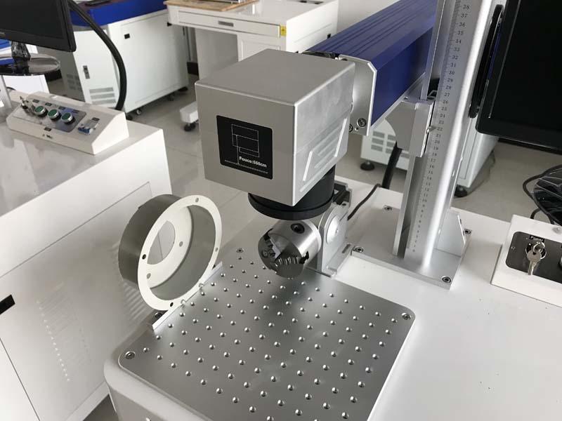 JPT MOPA Depth Color Plastic Laser Marking Machine for 304 Stainless Steel