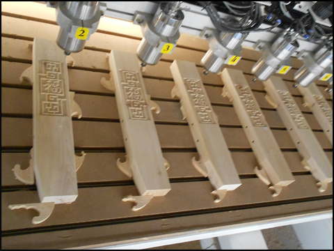 The features and purchase point of multi-head wood engraving cnc router